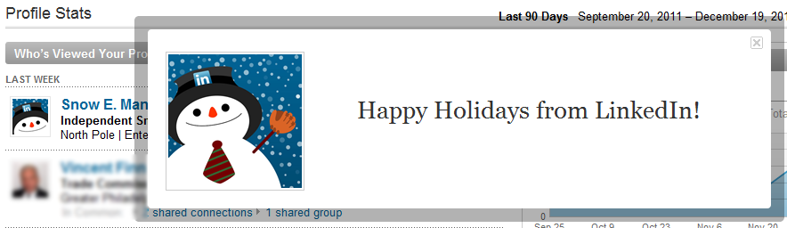 LinkedIn Happy Holidays